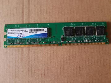 ADATA AD2800002GOU – 2GB DDR2 800MHz DIMM Desktop Geheugen –, Computers en Software, Ophalen of Verzenden, Nieuw