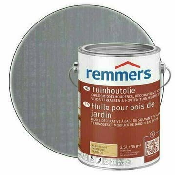 Remmers Tuinhoutolie Grafietgrijs 2,5L, Verzenden, Nieuw