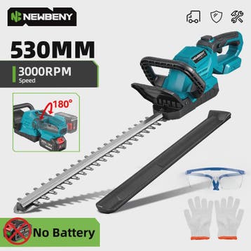Accu Heggenschaar 53cm - 3000 RPM - 180° Verstelbaar - Makit, Verzenden, Nieuw