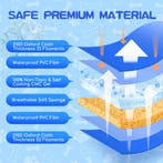 Koelmat Hond & Kat - 120x80 cm - XXL - Blauw - Nobleza, Verzenden, Zo goed als nieuw