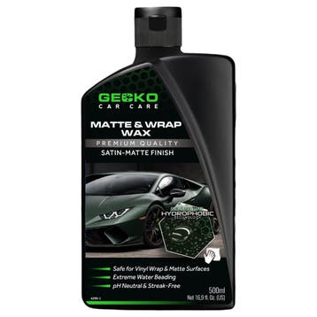 Gecko Matte & Wrap Wax 500ml, Auto diversen, Onderhoudsmiddelen, Verzenden