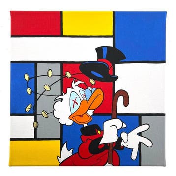 PAAPI (1986) - Scrooge Duck x Mondriaan