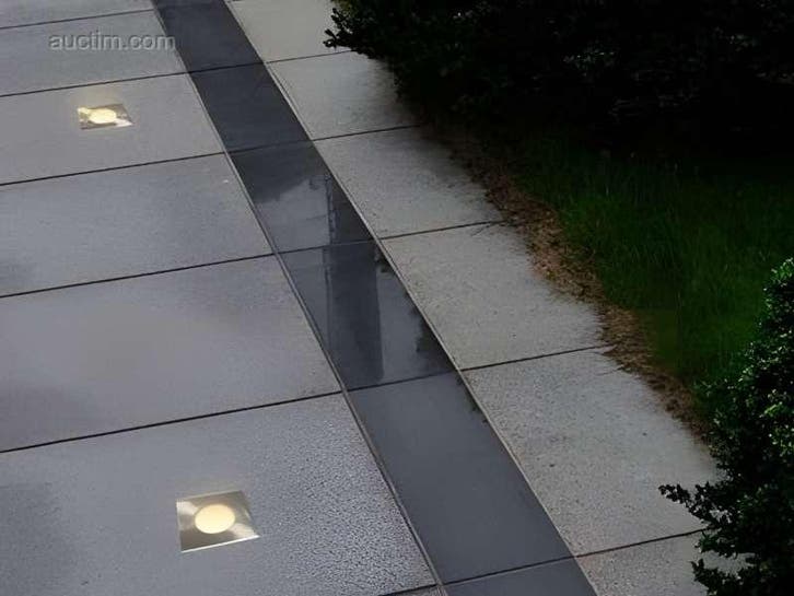 GU10 Grondspot vierkant satijn nickel (10x)..., Tuin en Terras, Buitenverlichting, Ophalen