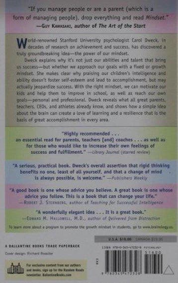 Mindset - Carol S. Dweck 9780345472328, Verzenden, Gelezen, Carol S. Dweck