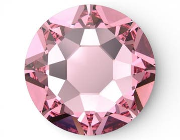 10 x Swarovski flatback similisteentje SS16 4 mm – light.., Ophalen of Verzenden, Nieuw, Kraal