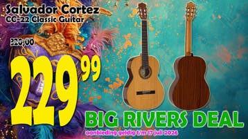 Salvador Cortez CC22 Klassieke Gitaar | Music Department, Muziek en Instrumenten, Ophalen of Verzenden, Nieuw, Klassieke of Spaanse gitaar