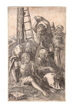 Albrecht Durer (1471 -1528), after - Lamento sul Cristo