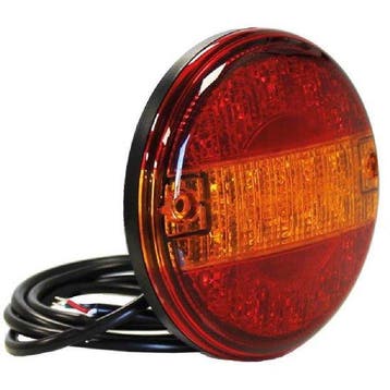 LED Slimline hamburger lamp 12-24v 150cm kabel, Verzenden, Nieuw