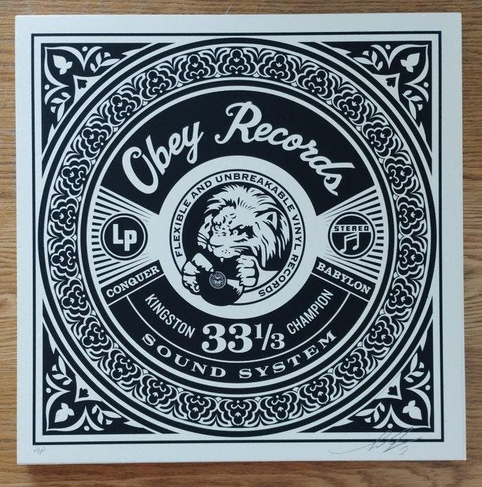 Shepard Fairey (OBEY) (1970) - Conquer Babylon, Antiek en Kunst, Kunst | Designobjecten