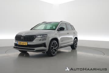 Zakelijke Lease |  Škoda Karoq 1.5 TSI ACT Sportline, Automaat, Gebruikt, Euro 6, Overige brandstoffen