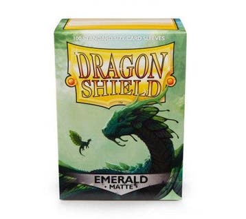 Dragon Shield Sleeves Matte Emerald (100 pieces), Ophalen of Verzenden, Nieuw
