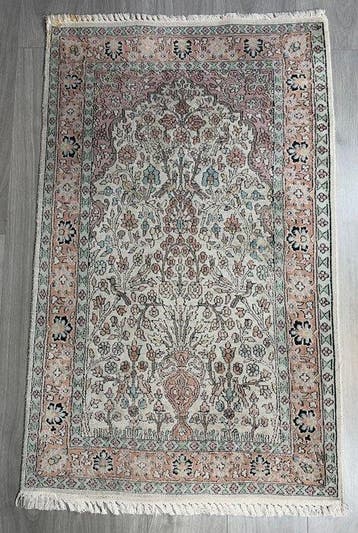 Ghoum - Vloerkleed - 126 cm - 78 cm - zijde, Nieuw