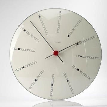 Wandklok - Arne Jacobsen - Aluminium, Glas - 2020