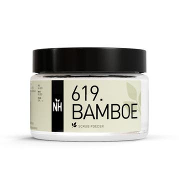 Bamboe Scrub Poeder (50 ml), Verzenden, Nieuw, Bodylotion, Crème of Olie