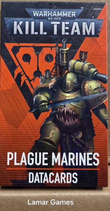 Kill Team Plague marines datacards (Warhammer nieuw), Hobby en Vrije tijd, Wargaming, Ophalen of Verzenden, Nieuw