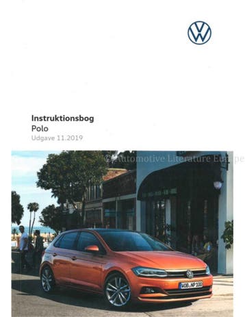 2019 VOLKSWAGEN POLO INSTRUCTIEBOEKJE DEENS, Auto diversen, Handleidingen en Instructieboekjes