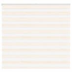 vidaXL Zebra rolgordijn 160x150 cm stofbreedte 155,9 cm, Verzenden, Nieuw, Beige