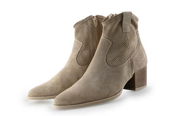 Linea Zeta Cowboy laarzen in maat 41 Beige, Kleding | Dames, Schoenen, Verzenden, Beige, Zo goed als nieuw, Linea Zeta