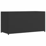 vidaXL Tuinbox 120x50x60 cm poly rattan zwart, Tuin en Terras, Verzenden, Nieuw