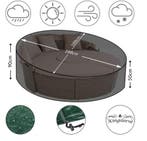 Ligbedhoes Groen ø188cm (Tuinmeubelhoezen, Tafels-Stoelen), Verzenden, Nieuw