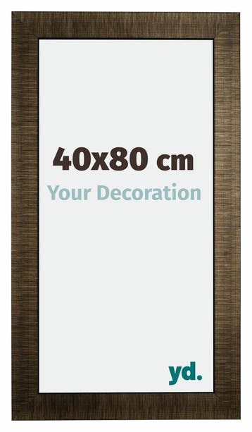 Fotolijst 40x80 cm - Champagne Geborsteld - Hout - Leeds, Verzenden, Nieuw