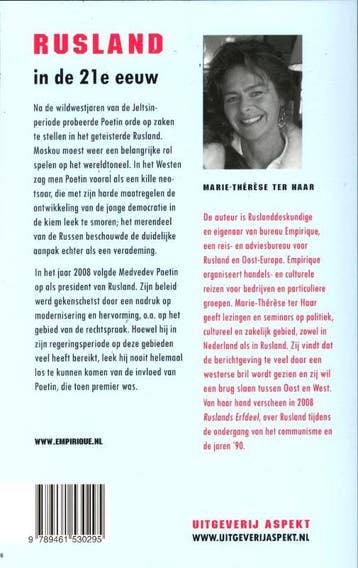 Rusland in de 21e eeuw 9789461530295 Marie-Thérèse ter Haar, Verzenden, Gelezen, Marie-Thérèse ter Haar