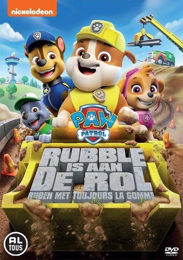 Paw Patrol - Rubble Is Aan De Rol (DVD) - DVD, Cd's en Dvd's, Verzenden, Nieuw in verpakking