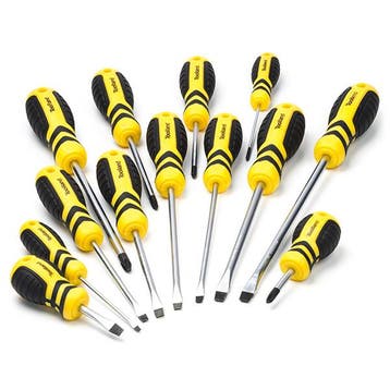 Schroevendraaierset met houder | Toolland | 13-delig, Verzenden, Nieuw