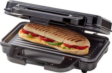 2dekans | Tomado TGP2001S - XXL Tosti ijzer - Panini grill -, Ophalen of Verzenden, Zo goed als nieuw