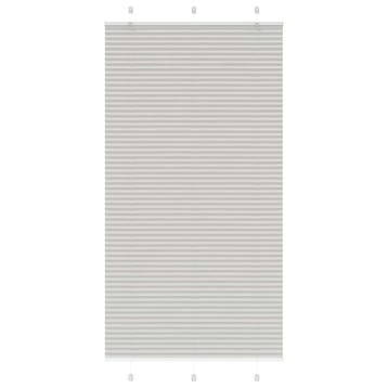 vidaXL Plisségordijn 110x200 cm stofbreedte 109,4 cm, Verzenden, Nieuw, Grijs