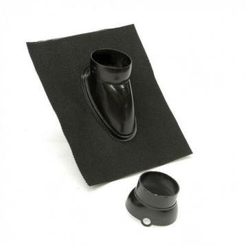 OUTLET Ubbink Universele Ubiflex Dakdoorvoerpan 15-55° 131, Ophalen of Verzenden, Nieuw