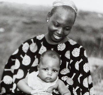 Sanlé Sory (1943–2023) - Mère et bébé - 1974 (Signé à la