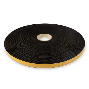 Zelfklevend Vilt / 10mm Plakvilt op Rol (5m) - Zwart - B...