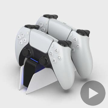 Dubbele Oplaadstandaard voor PS5 DualSense Controllers - Sne, Huis en Inrichting, Verzenden, Nieuw