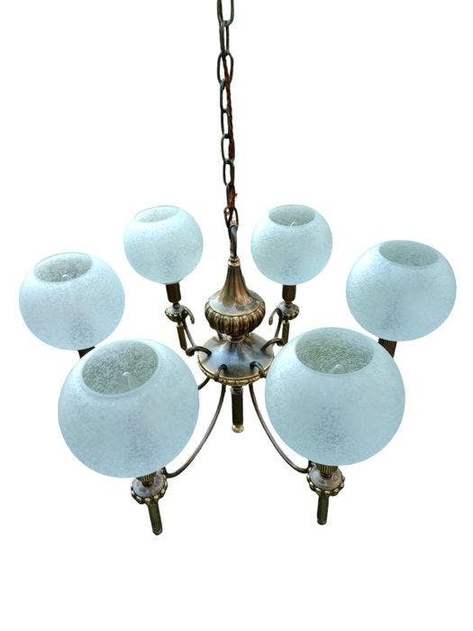 Lamp - Messing, Antiek en Kunst, Antiek | Lampen