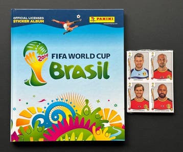 Panini - FIFA World Cup Brasil 2014 - HC Album - Update Set, Verzamelen, Nieuw
