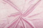 Velours de panne stof lichtroze, 120 cm of meer, Ophalen of Verzenden, Roze, Polyester