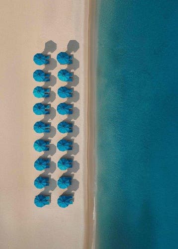Marcus Cederberg - Beach from above - XXL