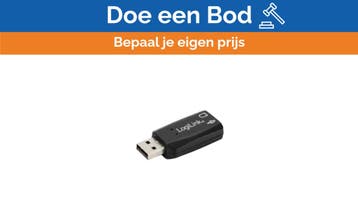 Bieden: LogiLink UA0053 USB 2.0 External Sound Card - 5.1 A, Ophalen of Verzenden, Nieuw