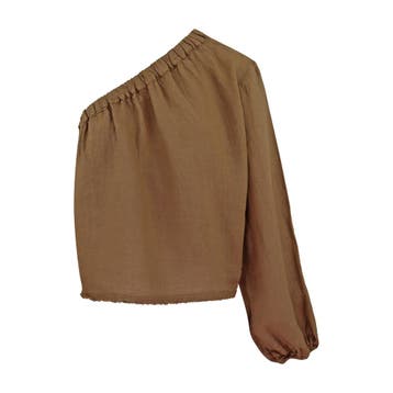 Semicouture • one shoulder top • 40, Kleding | Dames, Tops, Maat 38/40 (M), Verzenden, Nieuw, Semicouture