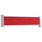 Zonnescherm 60x300cm rood | retourdeal 63% korting, Tuin en Terras, Zonneschermen, Ophalen of Verzenden, 250 cm tot 450 cm, Nieuw