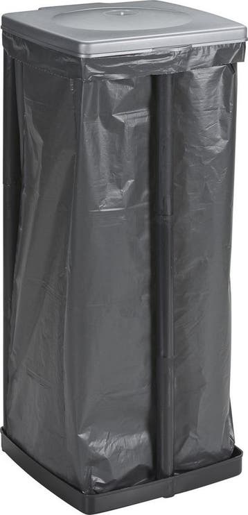 Sunware Vuilniszakhouder Zwart 120 liter  - 4 stuks, Doe-het-zelf en Verbouw, Kratten en Dozen, Ophalen of Verzenden, Nieuw
