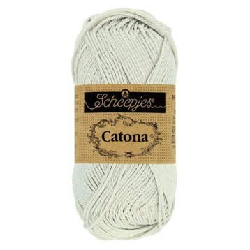 Scheepjes Catona 50gr - 172 Light Silver, Verzenden, Nieuw