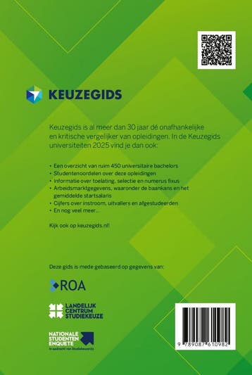 Keuzegids universiteiten / 2025 9789087610982, Verzenden, Gelezen, Erin van de Weijer