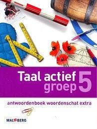 Taal Actief versie 4 Antwoordenboek Woordenschat groep 5, Verzenden, Nieuw