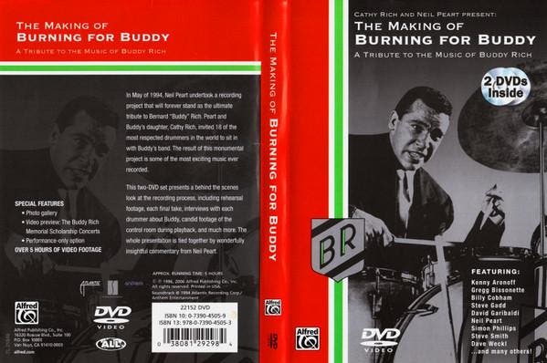 Buddy Rich Big Band - The Making Of Burning For Buddy, Cd's en Dvd's, Dvd's | Muziek en Concerten, Gebruikt, Ophalen of Verzenden
