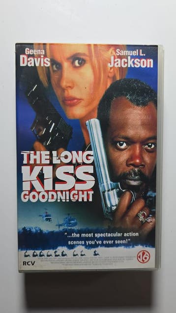 THE LONG KISS GOODNIGHT (VHS), Verzenden, Gebruikt