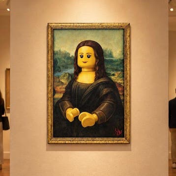 Lego Merchandise - Art - “Mona Lisa – LEGO Tribute” by LDM -, Nieuw