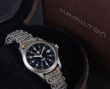 Hamilton - Khaki - Zonder minimumprijs - 9821C - Heren -, Nieuw