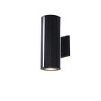 Moderne Buitenwandlamp up down Zwart IP65 incl. LED Wit Lich, Minder dan 50 watt, Wandlamp, Accu, Nieuw